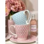 Кружка polka dot pink 430 ml